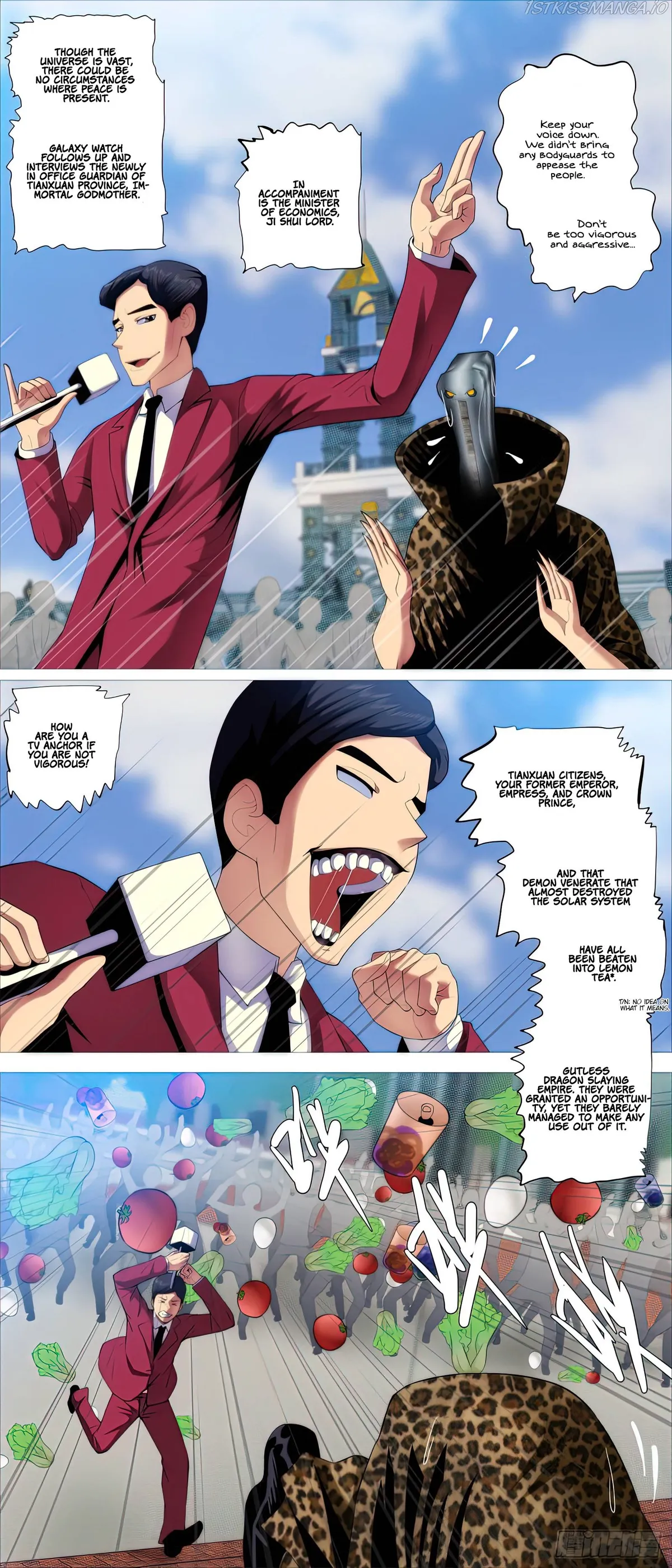 Iron Ladies Chapter 489 Online - página 1