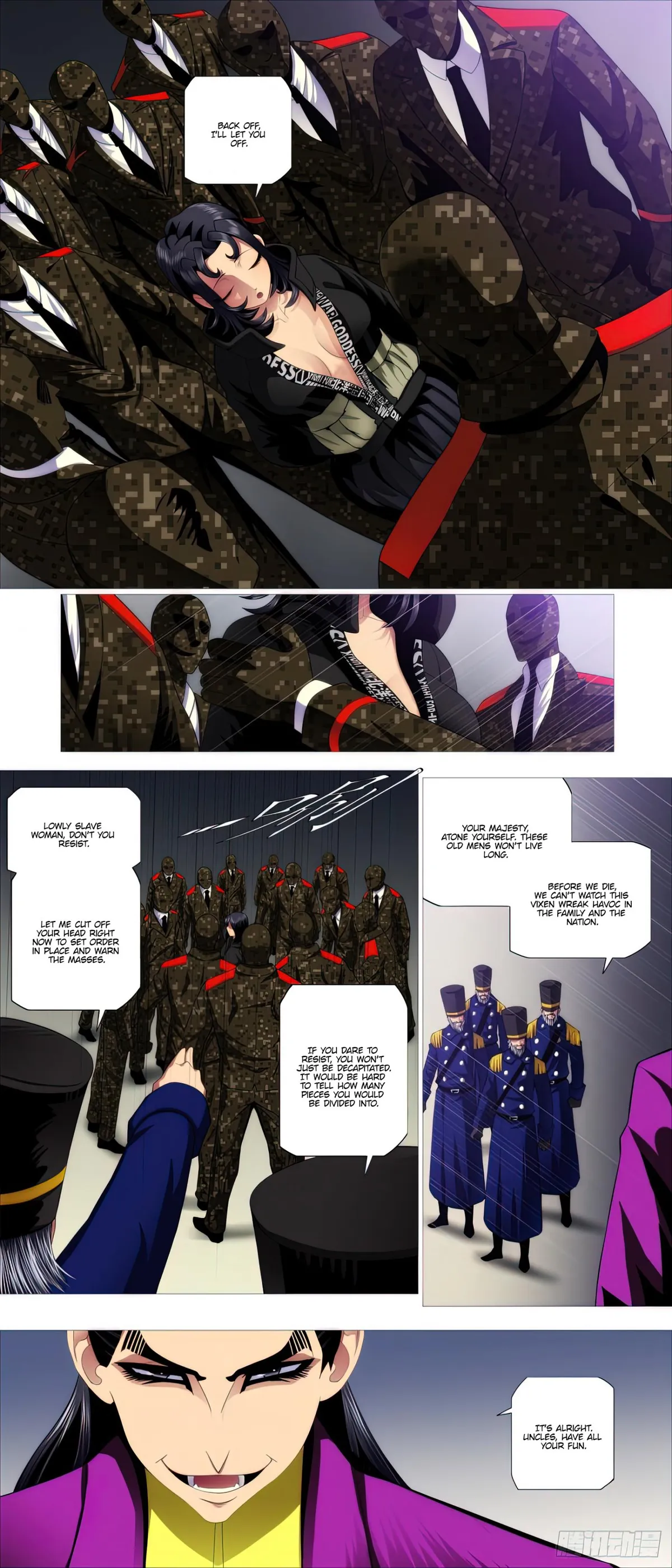 Iron Ladies Chapter 494 Online - página 1