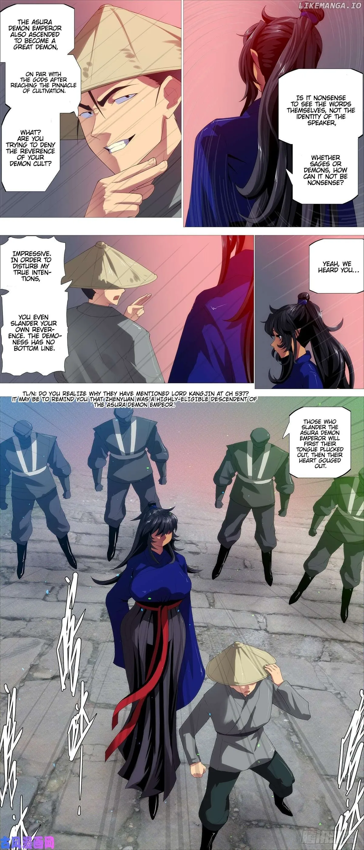 Iron Ladies Chapter 541 Online - página 13