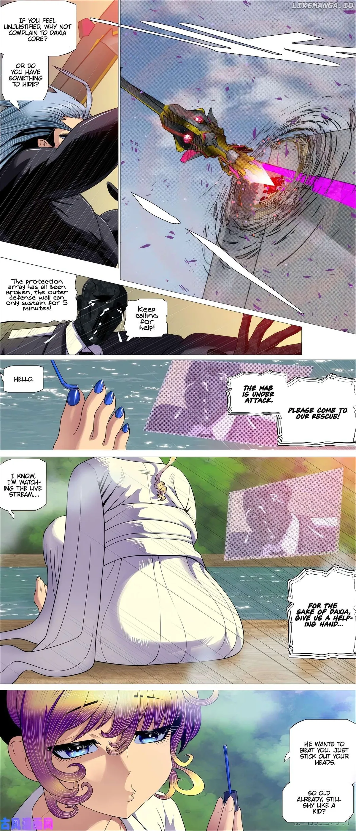 Iron Ladies Chapter 550 Online - página 9
