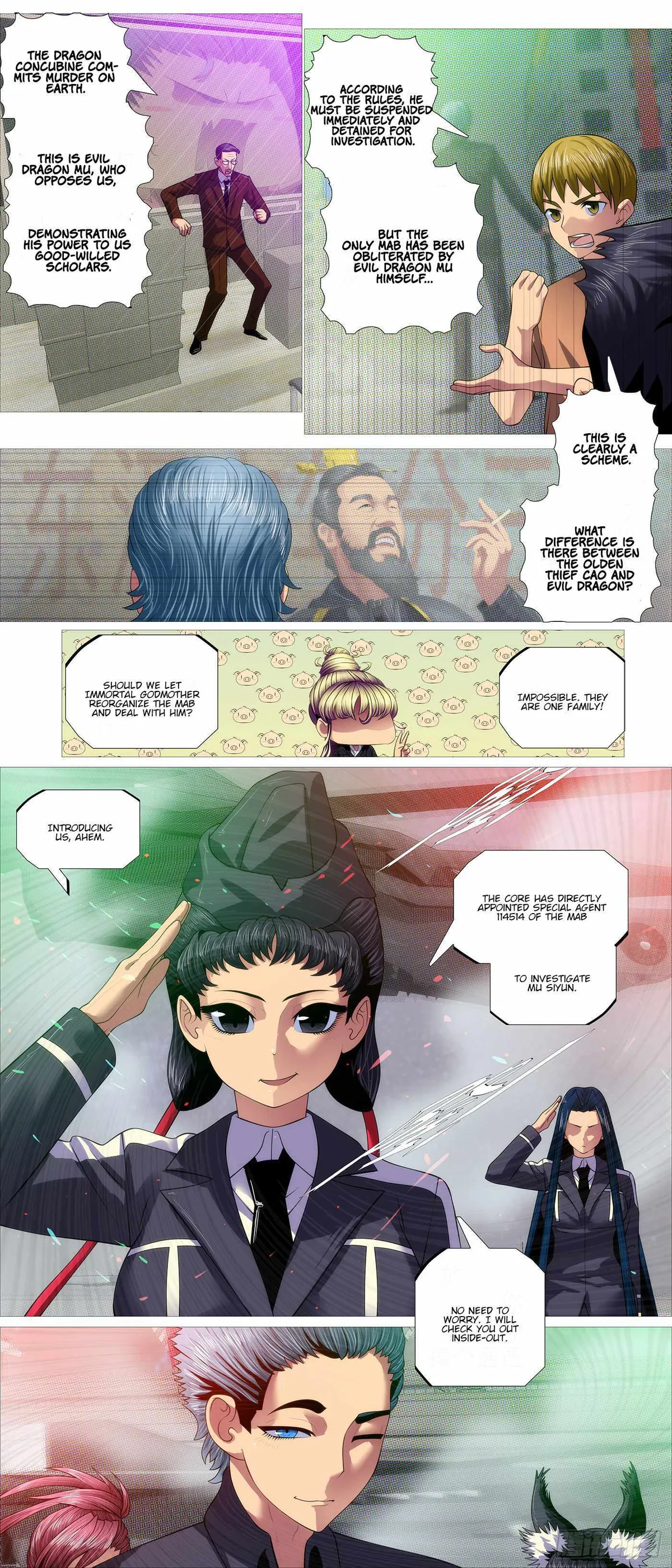 Iron Ladies Chapter 596 Online - página 11