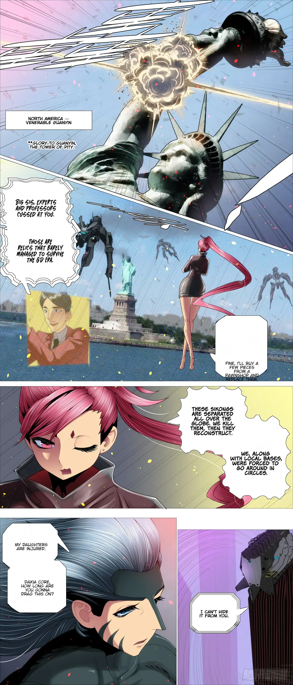 Iron Ladies Chapter 612 Online - página 8