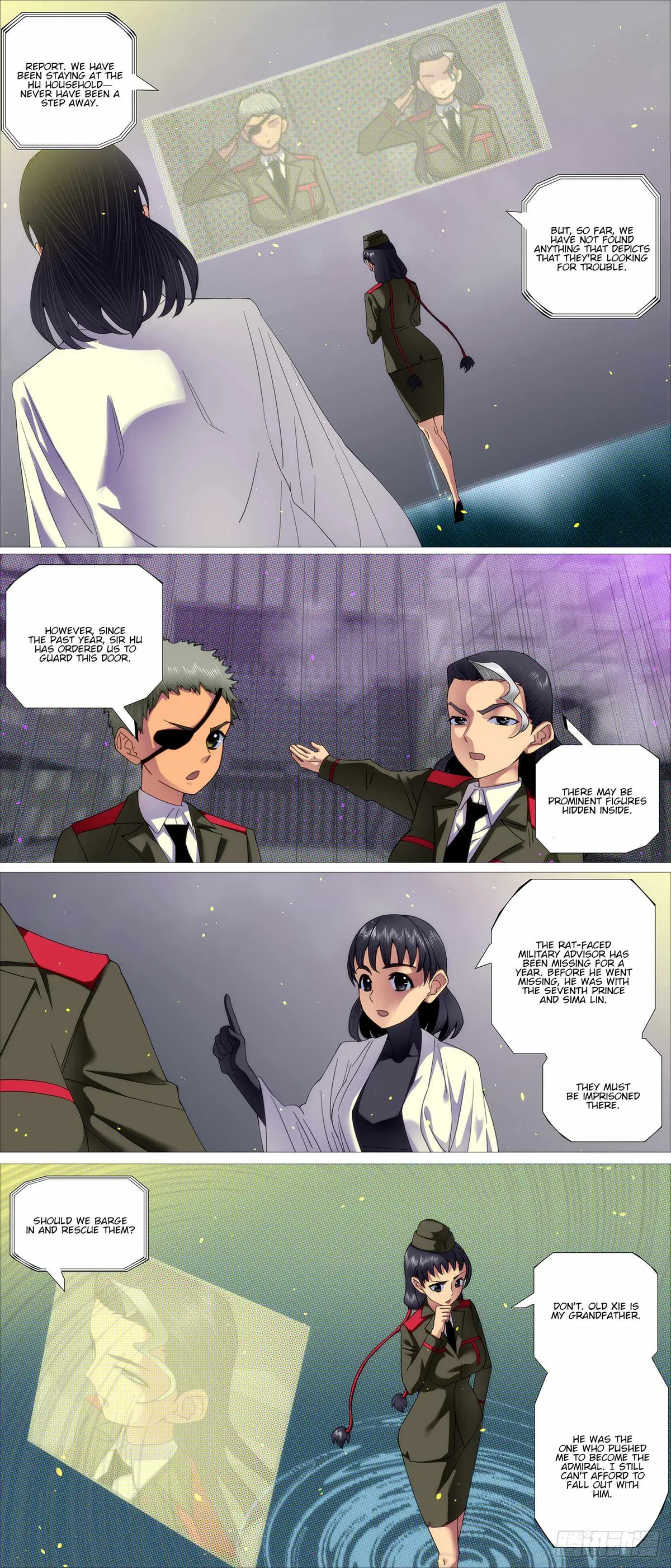 Iron Ladies Chapter 619 Online - página 1