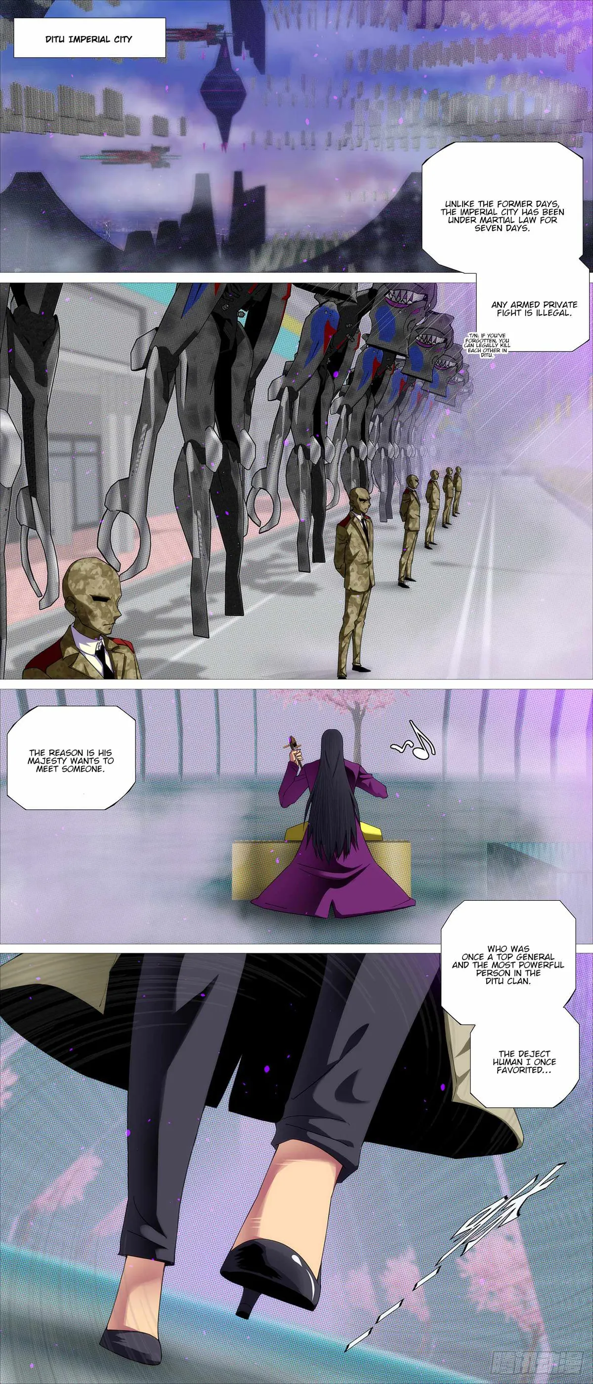 Iron Ladies Chapter 624 Online - página 1