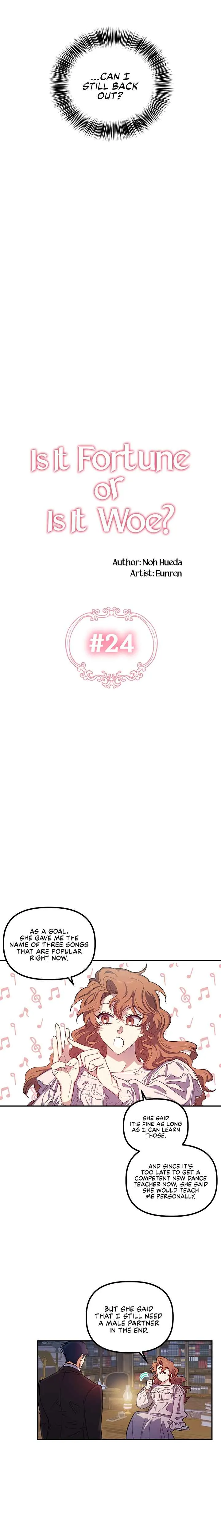 Is It a Fortune or Is It a Woe? Chapter 24 Online - página 6