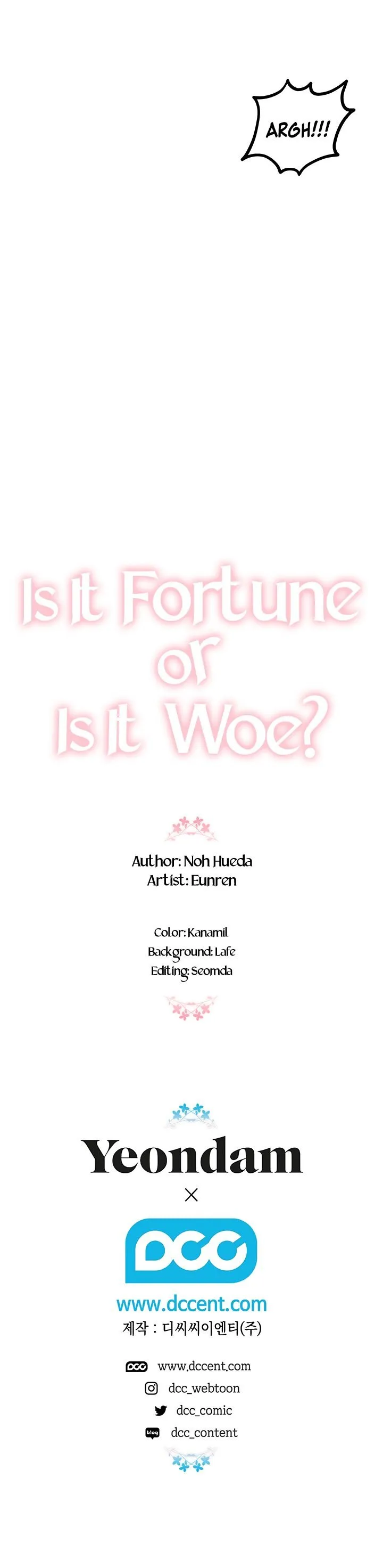 Is It a Fortune or Is It a Woe? Chapter 25 Online - página 16