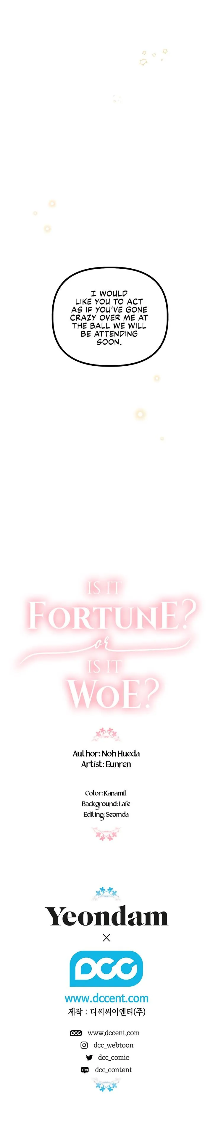 Is It a Fortune or Is It a Woe? Chapter 31 Online - página 16
