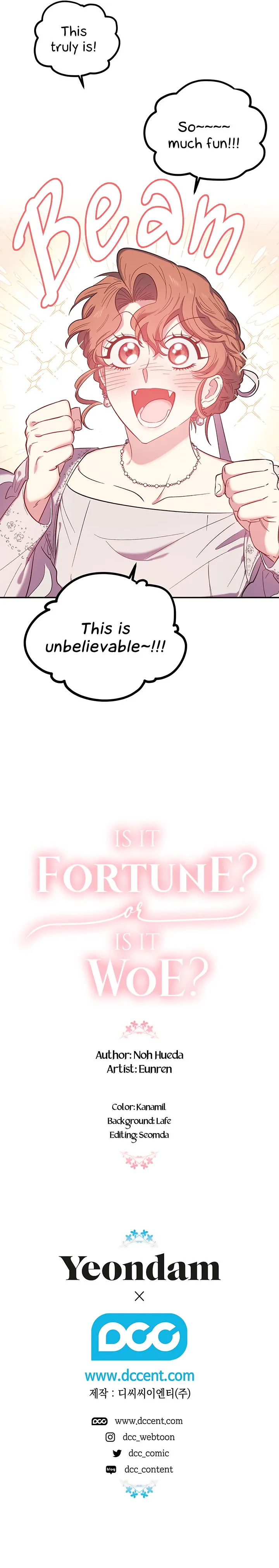Is It a Fortune or Is It a Woe? Chapter 33 Online - página 14