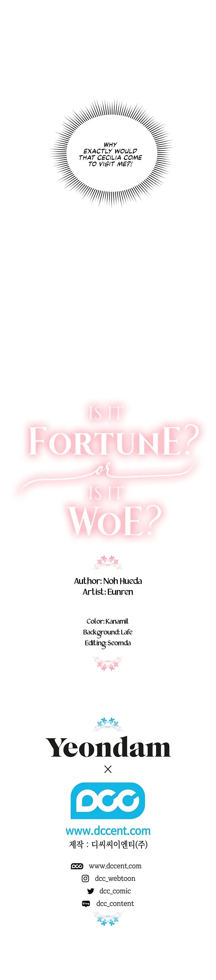 Is It a Fortune or Is It a Woe? Chapter 36 Online - página 15