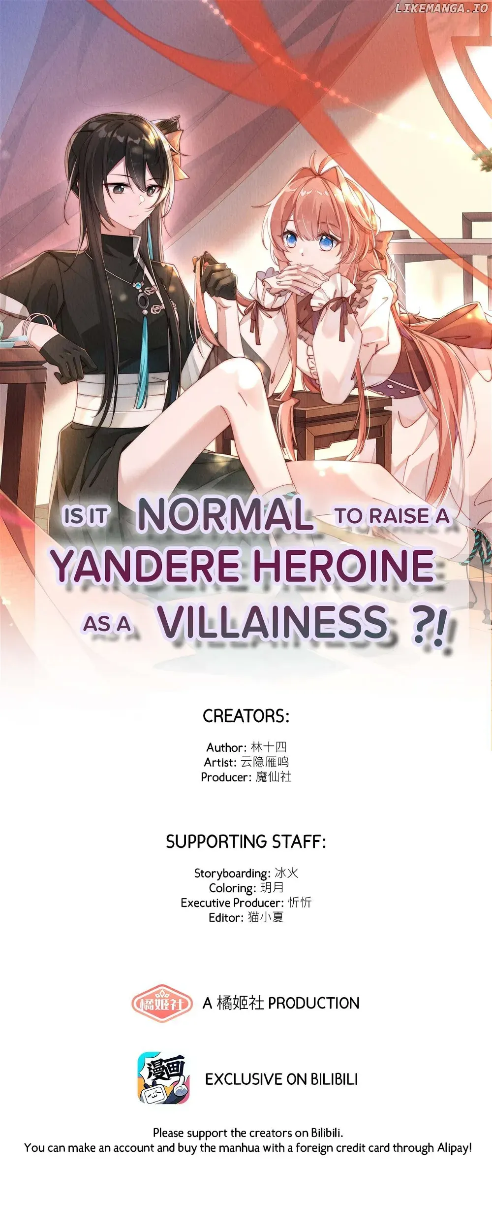 Is It Normal To Raise A Yandere Heroine As A Villainess ! Chapter 13 Online - página 1