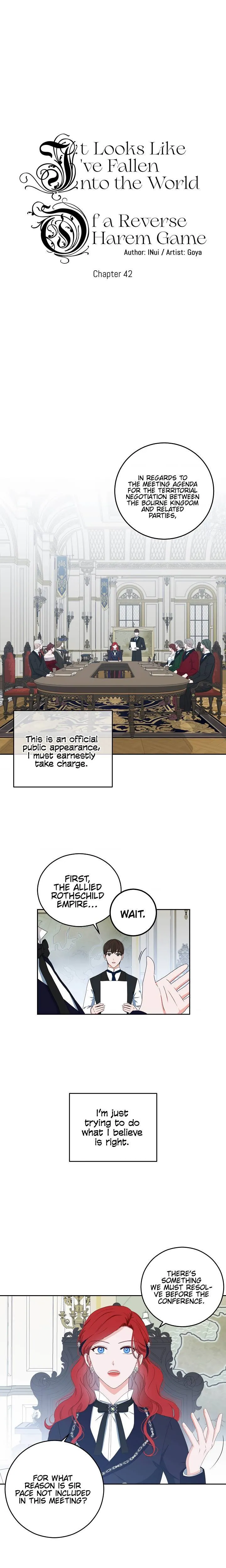 It Looks Like I’ve Fallen into the World of a Reverse Harem Game Chapter 42 Online - página 1
