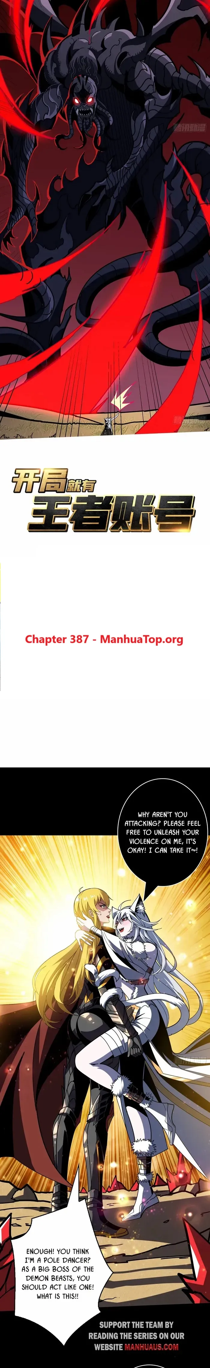 It Starts with a kingpin account Chapter 387 Online - página 1