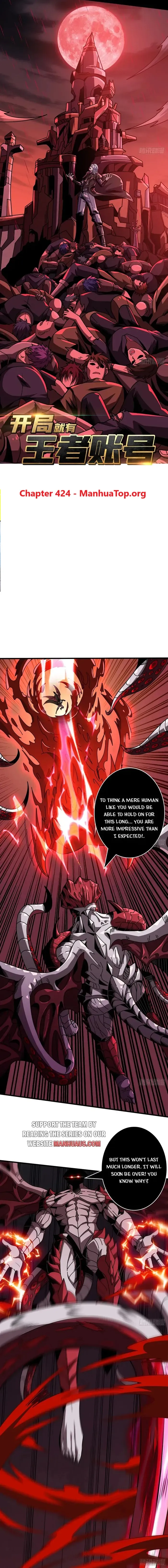 It Starts with a kingpin account Chapter 424 Online - página 1