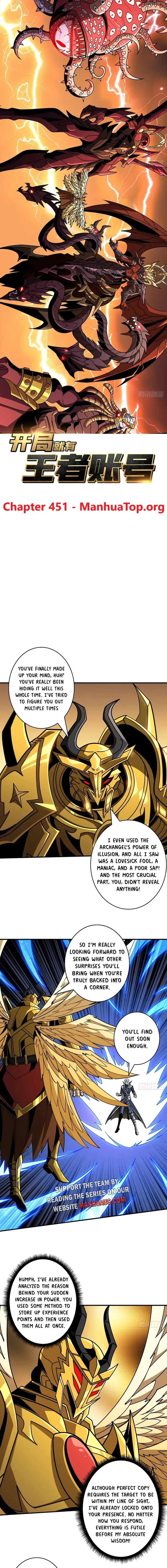 It Starts with a kingpin account Chapter 451 Online - página 1