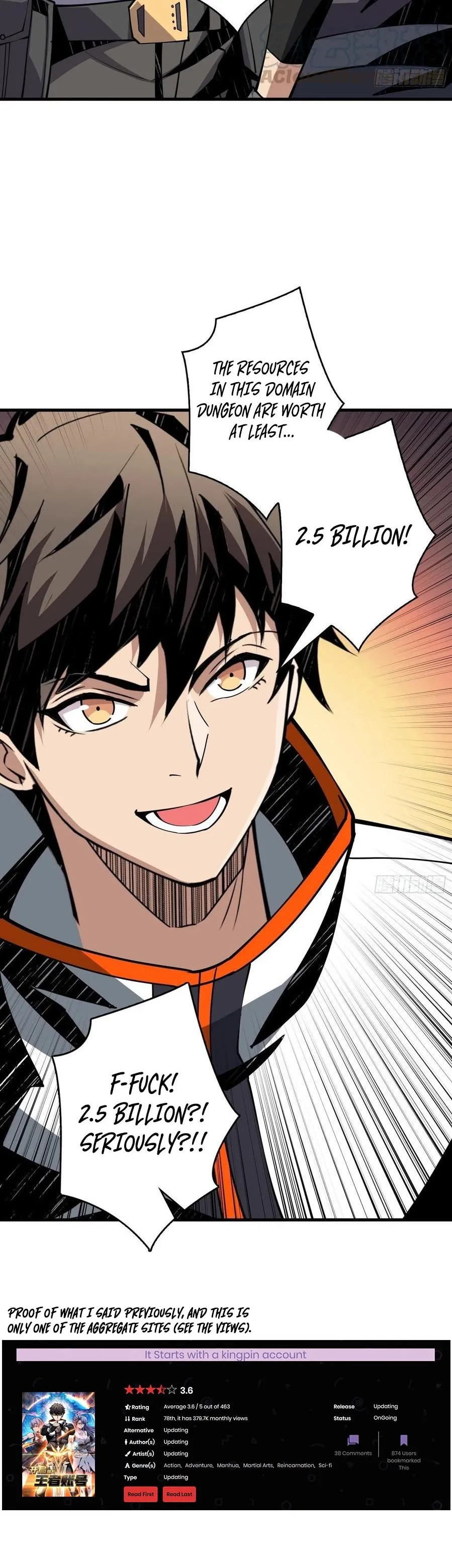 It Starts with a kingpin account Chapter 86 Online - página 23