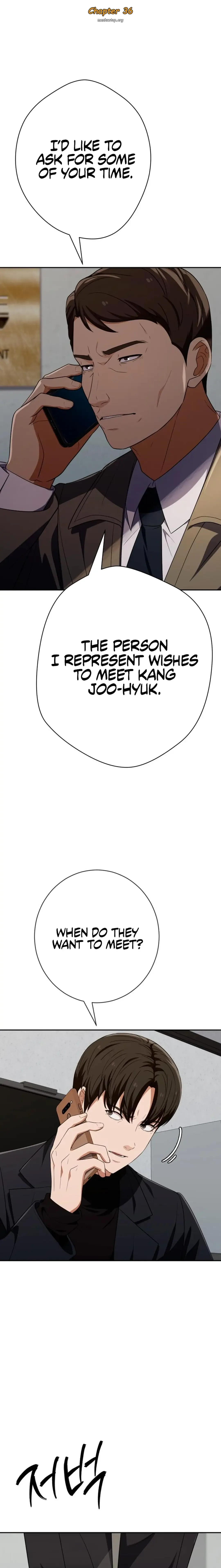 It’s voice phishing, but it’s a life reversal Chapter 36 Online - página 1