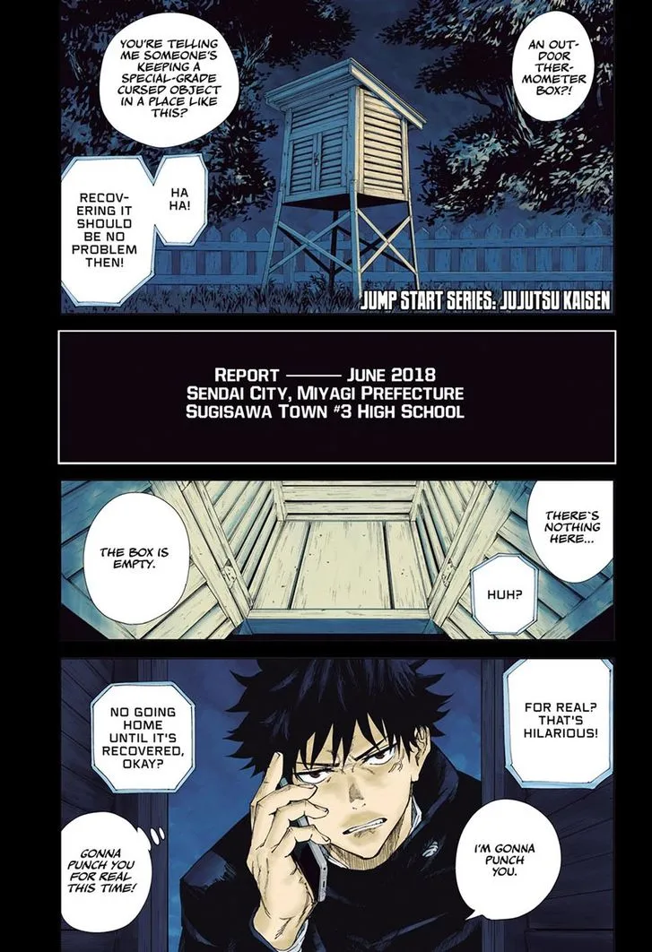 JUJUTSU KAISEN Chapter 1 Online - página 3