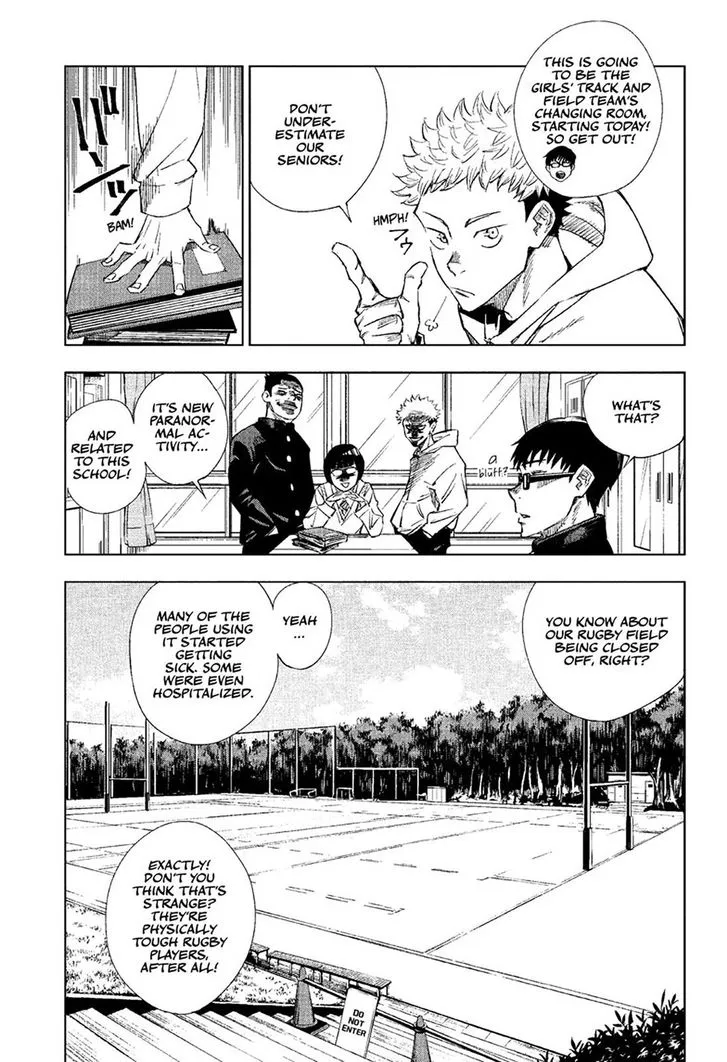 JUJUTSU KAISEN Chapter 1 Online - página 7