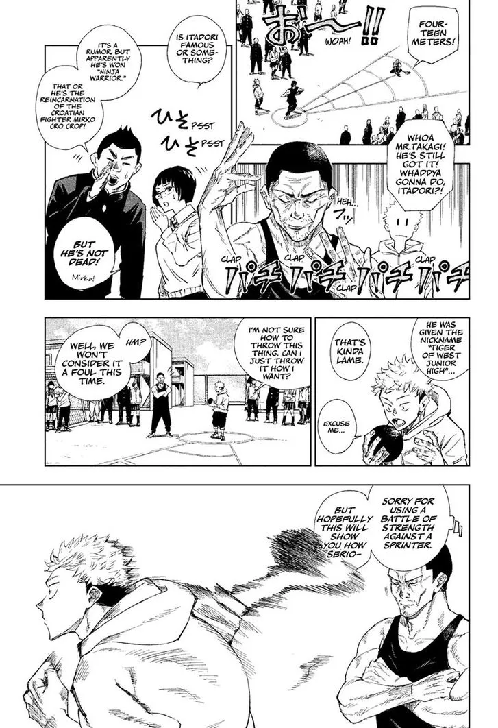 JUJUTSU KAISEN Chapter 1 Online - página 13