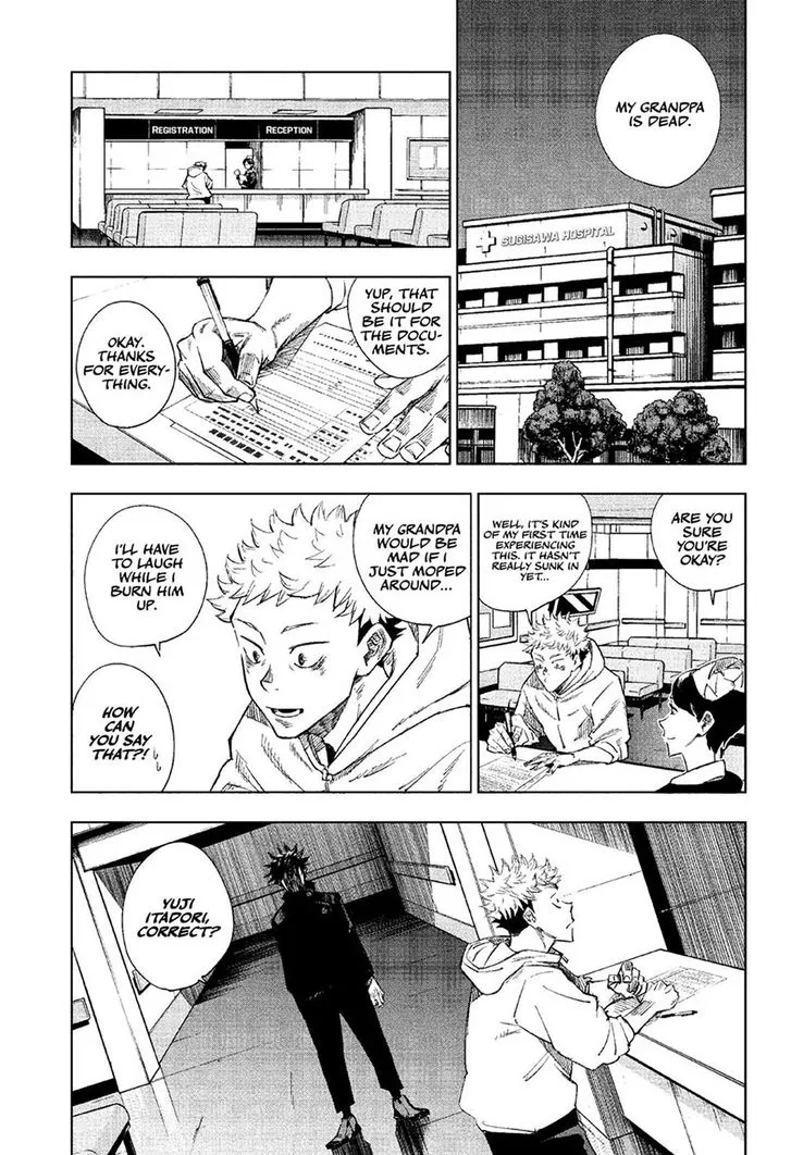 JUJUTSU KAISEN Chapter 1 Online - página 21
