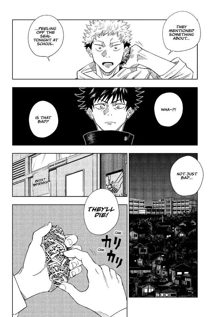 JUJUTSU KAISEN Chapter 1 Online - página 26