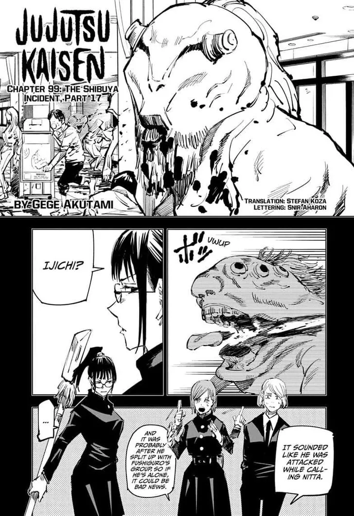 JUJUTSU KAISEN Chapter 100 Online - página 2