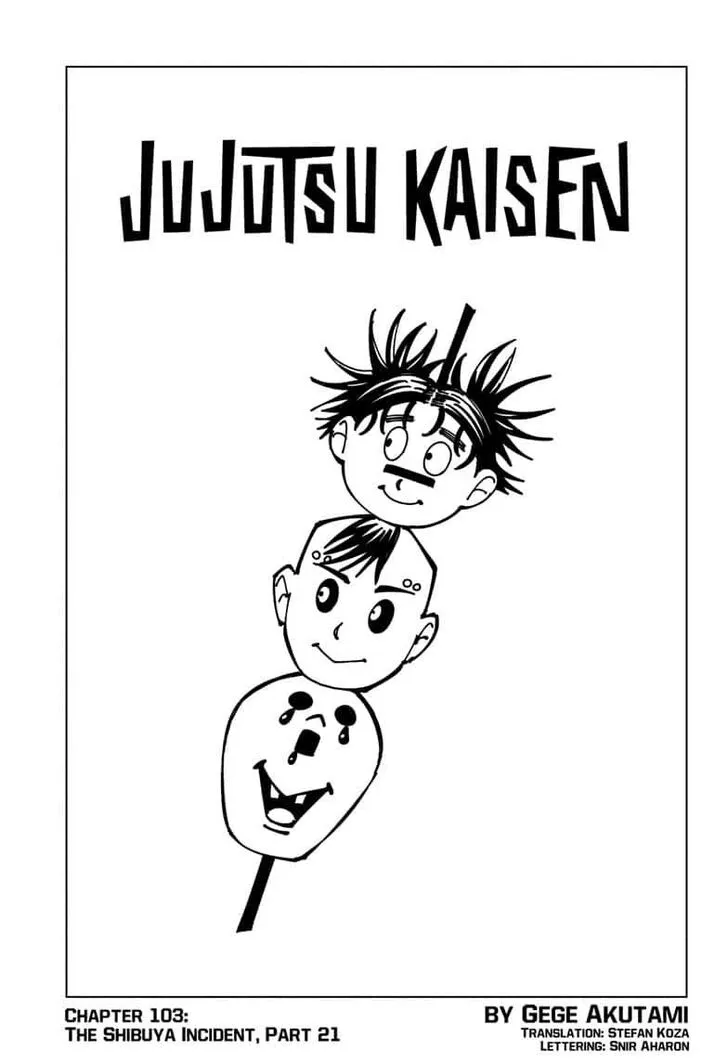 JUJUTSU KAISEN Chapter 103 Online - página 1