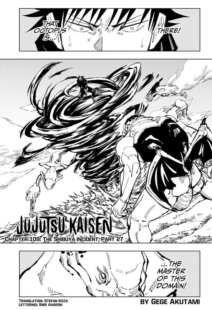 JUJUTSU KAISEN Chapter 109 Online - página 2