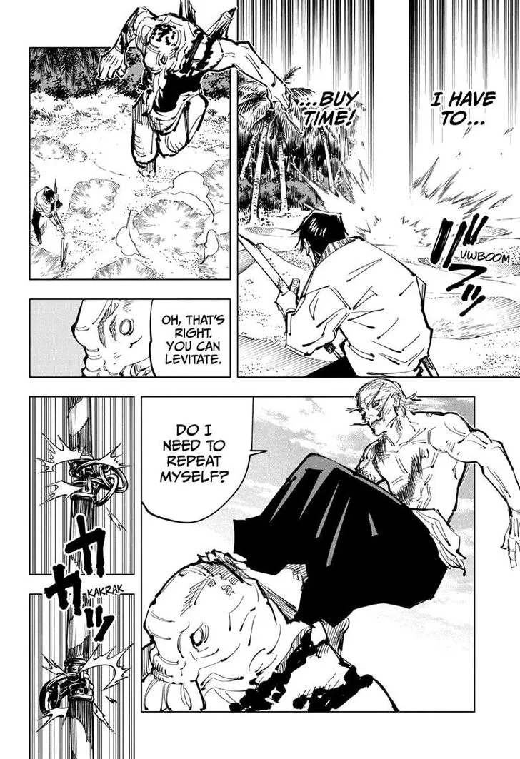 JUJUTSU KAISEN Chapter 110 Online - página 17
