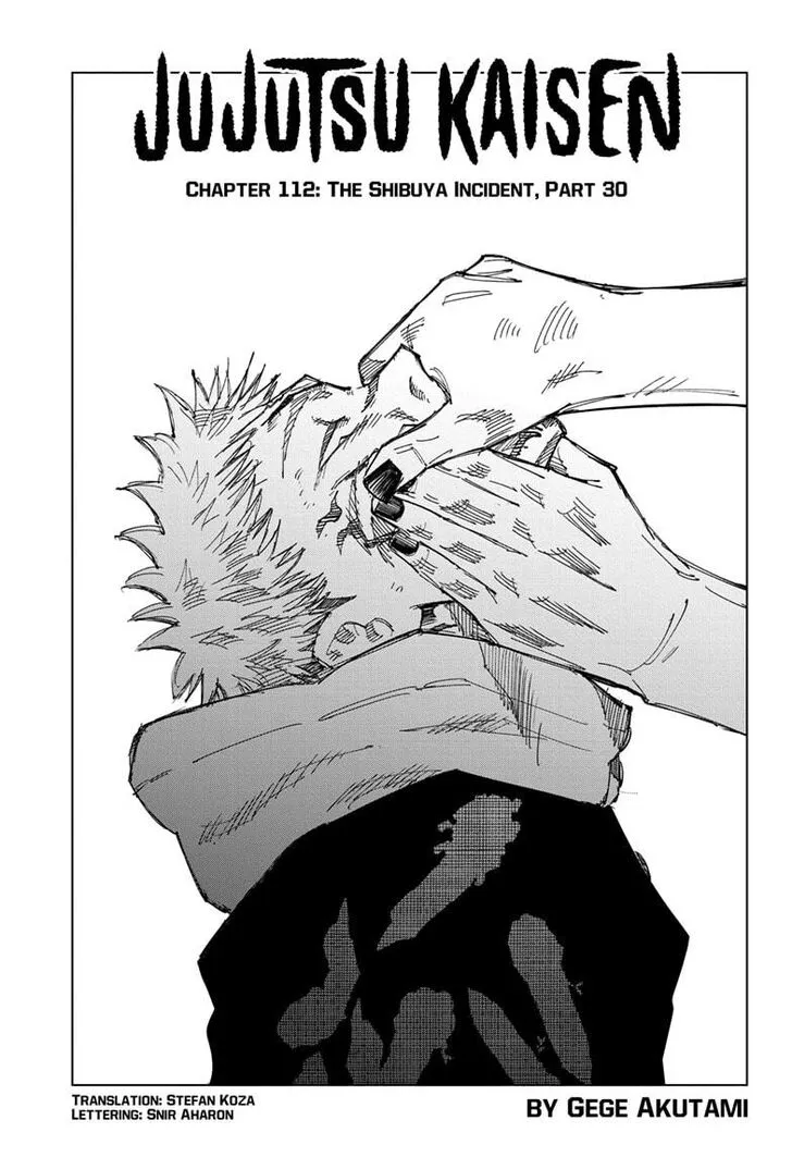 JUJUTSU KAISEN Chapter 112 Online - página 2