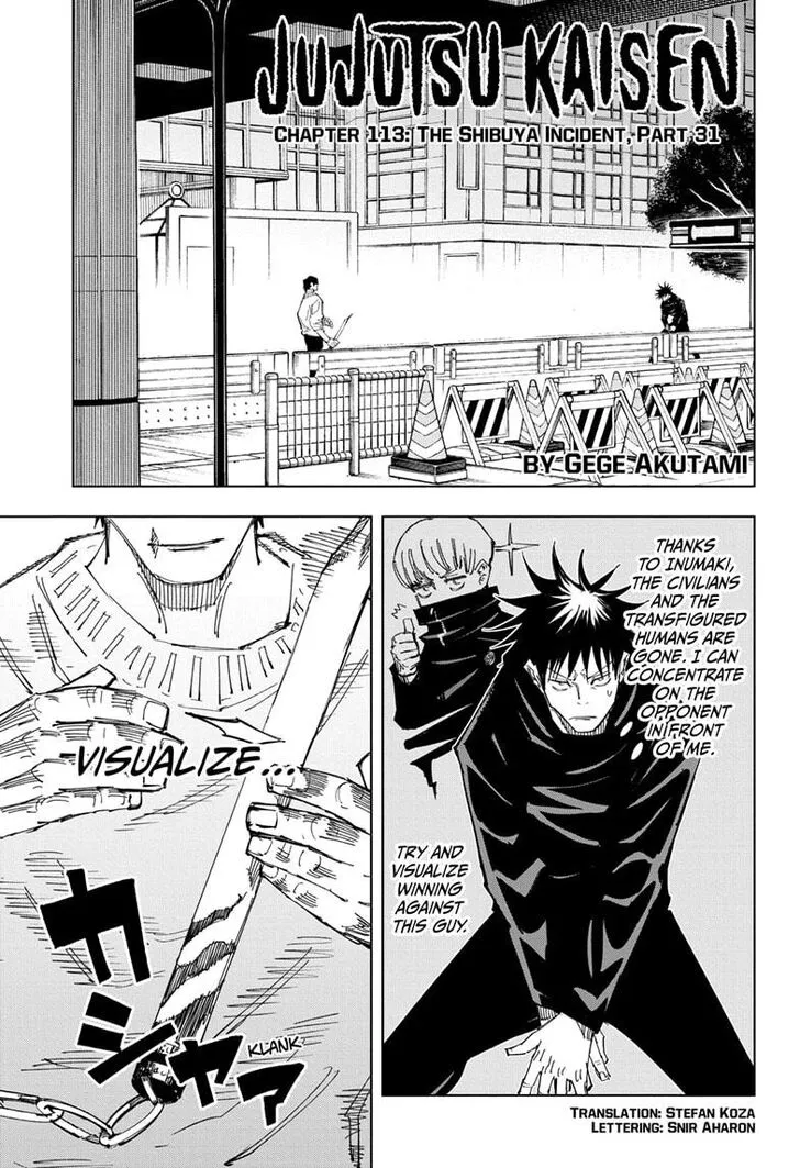 JUJUTSU KAISEN Chapter 113 Online - página 2