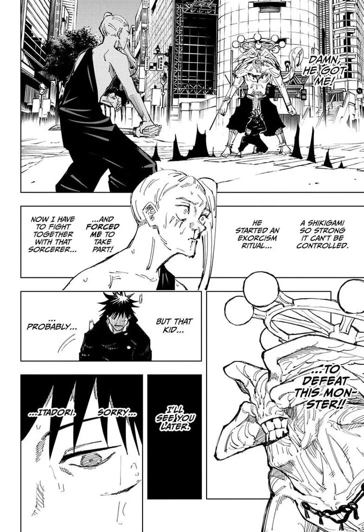JUJUTSU KAISEN Chapter 117 Online - página 12
