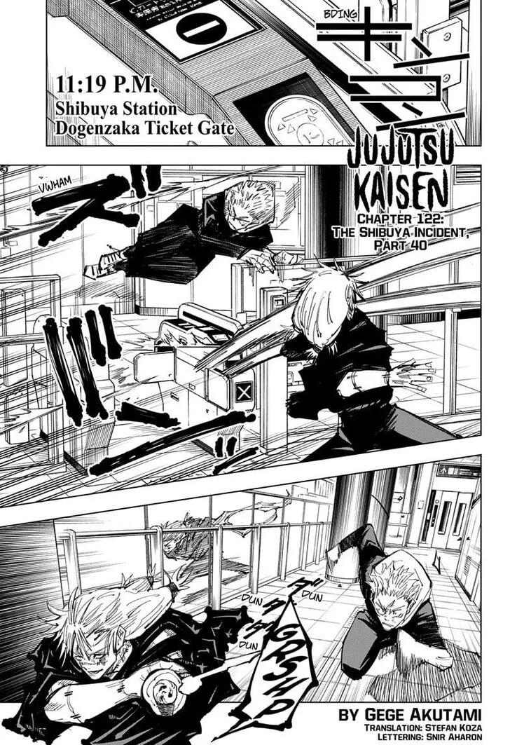 JUJUTSU KAISEN Chapter 122 Online - página 2