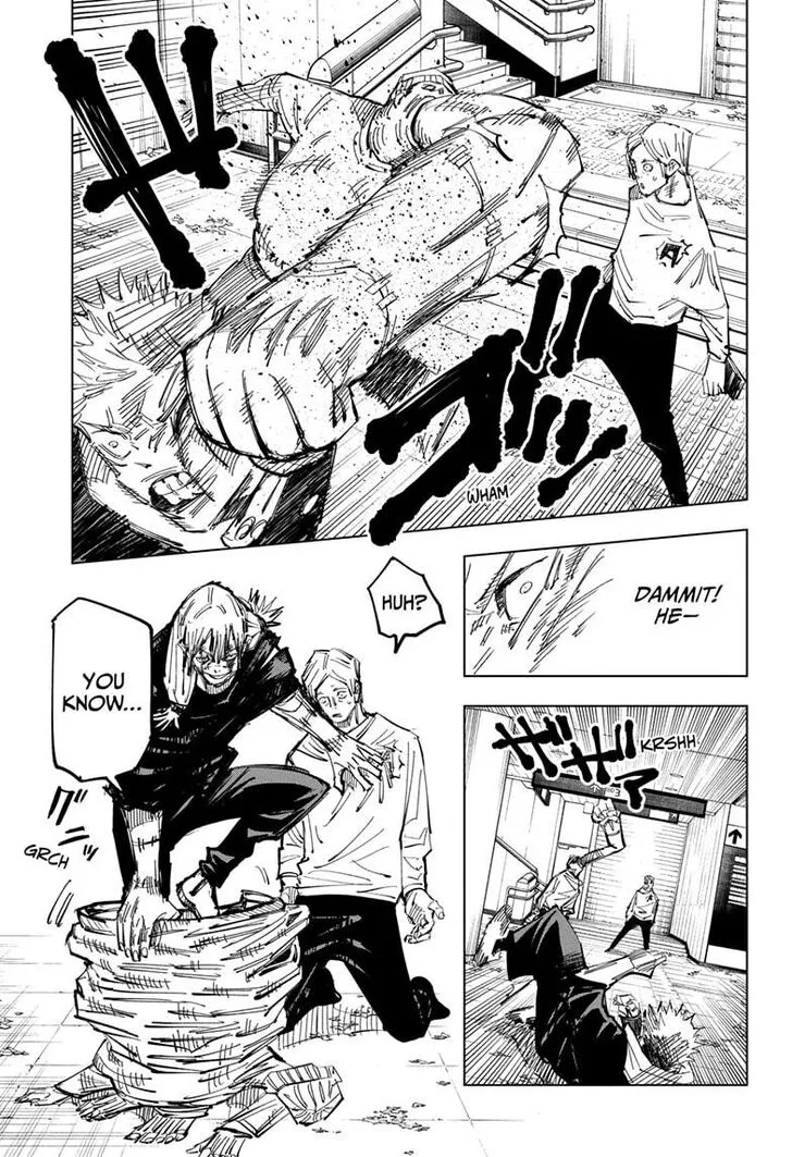 JUJUTSU KAISEN Chapter 122 Online - página 8
