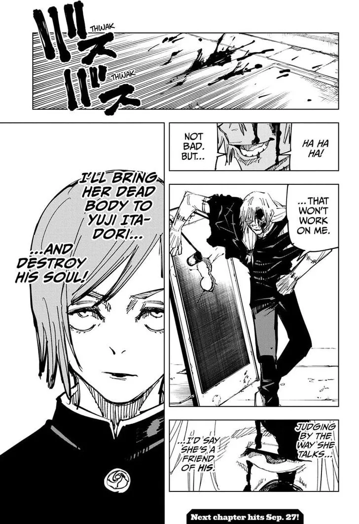 JUJUTSU KAISEN Chapter 122 Online - página 20