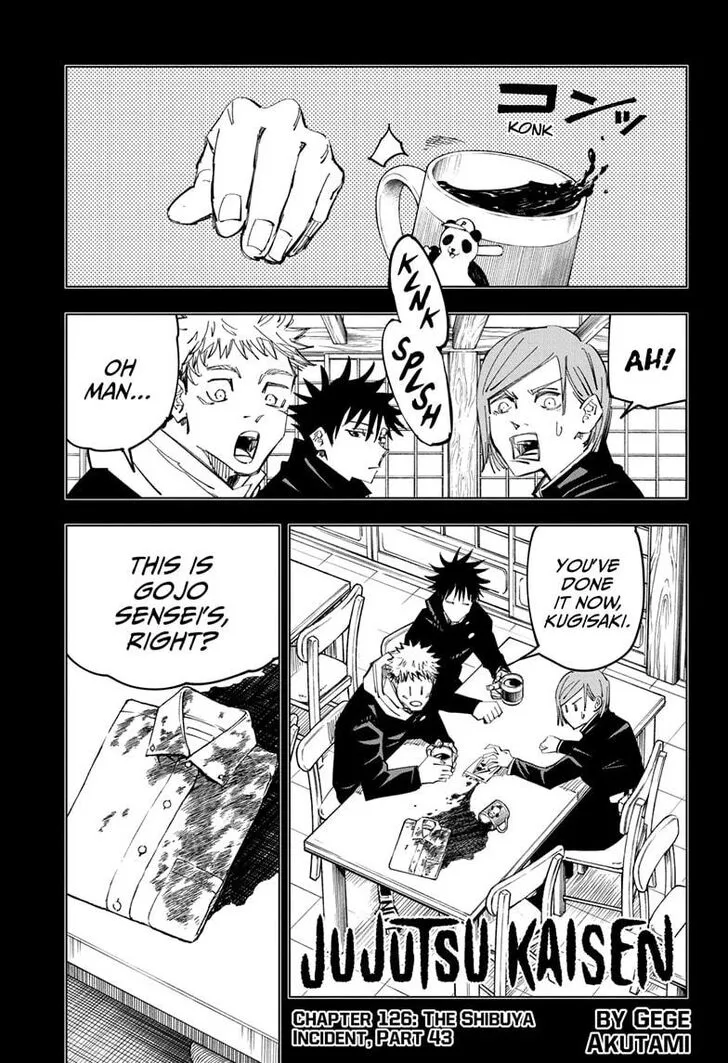 JUJUTSU KAISEN Chapter 126 Online - página 1