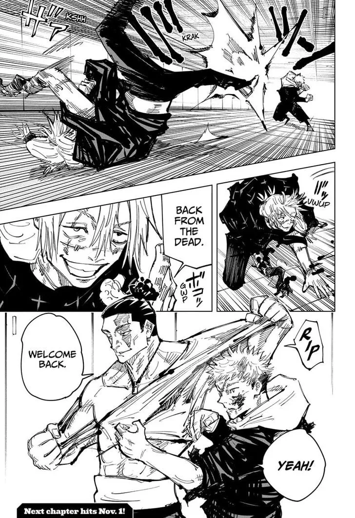 JUJUTSU KAISEN Chapter 127 Online - página 22