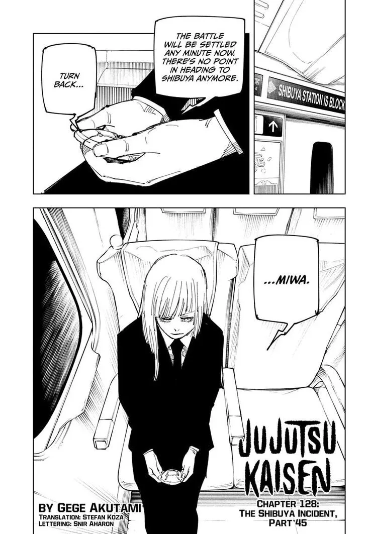 JUJUTSU KAISEN Chapter 128 Online - página 1