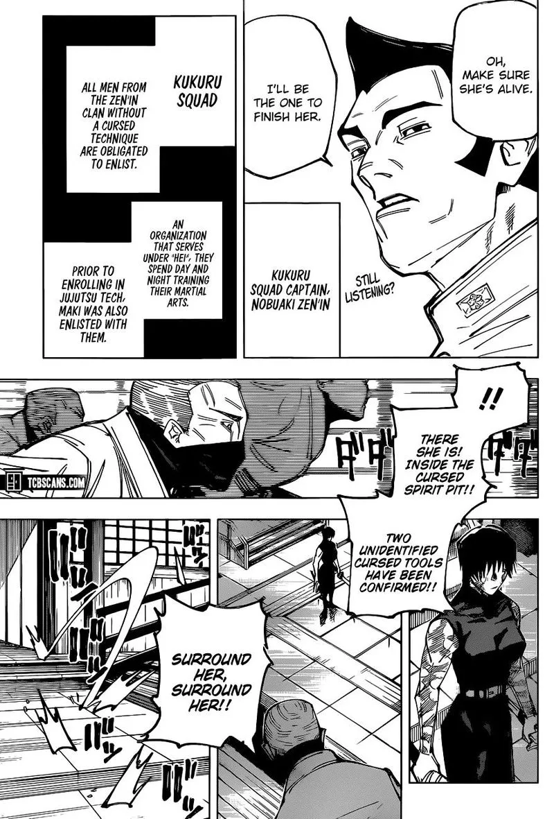 JUJUTSU KAISEN Chapter 150 Online - página 7