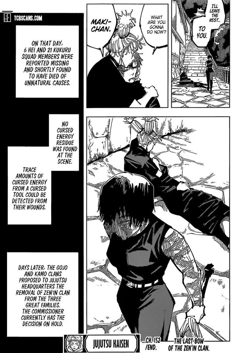 JUJUTSU KAISEN Chapter 152 Online - página 10