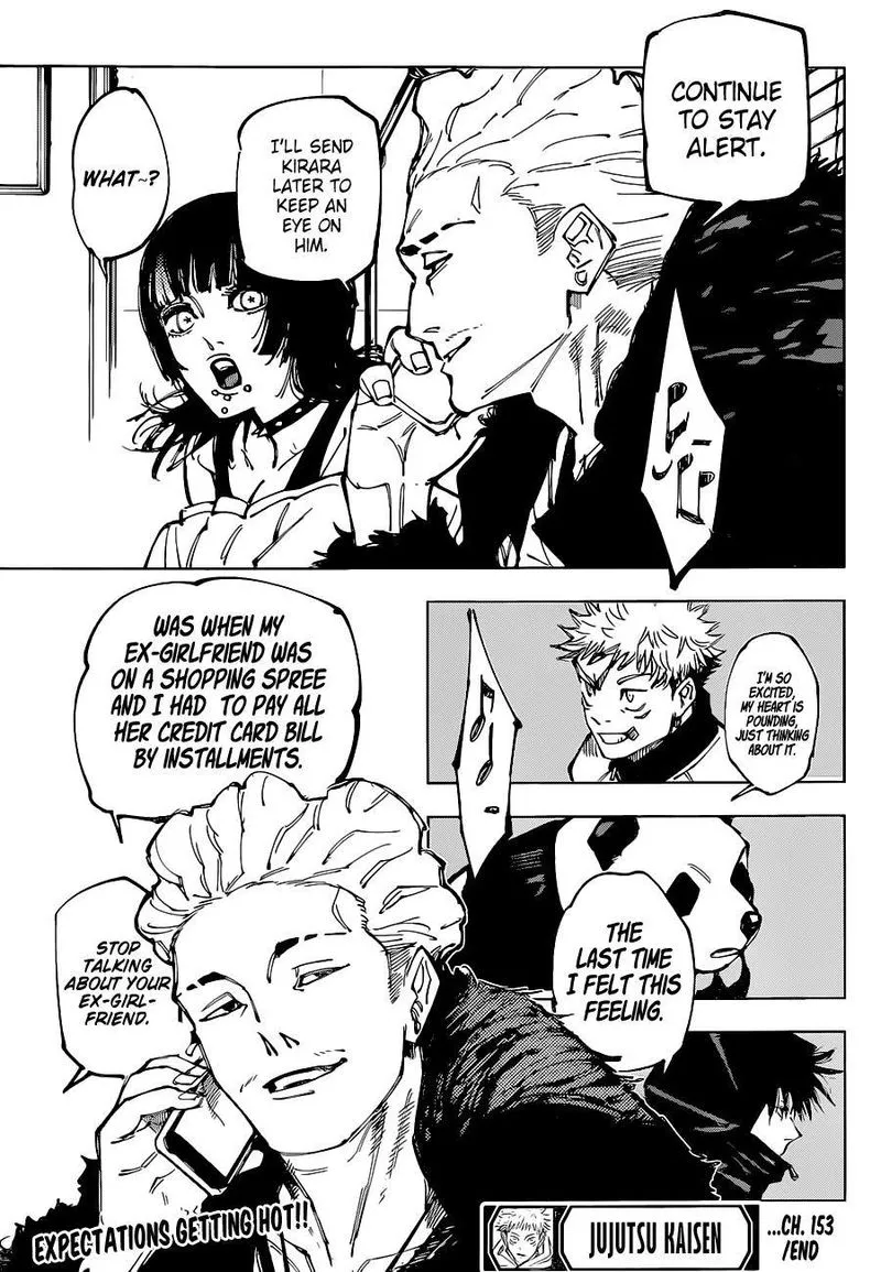 JUJUTSU KAISEN Chapter 153 Online - página 19