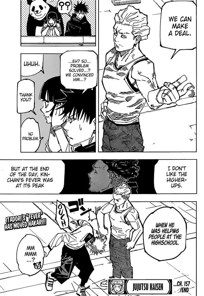 JUJUTSU KAISEN Chapter 157 Online - página 19