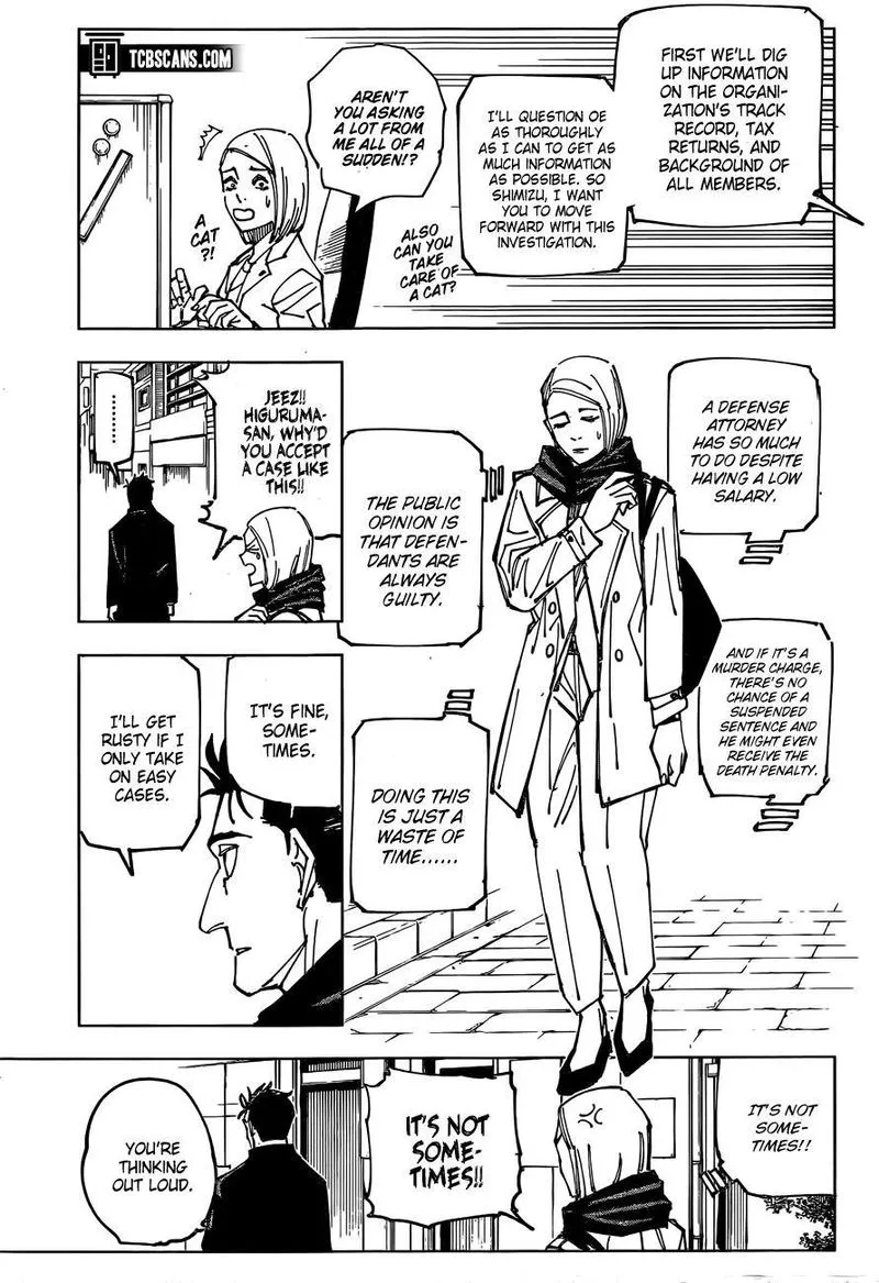JUJUTSU KAISEN Chapter 159 Online - página 7