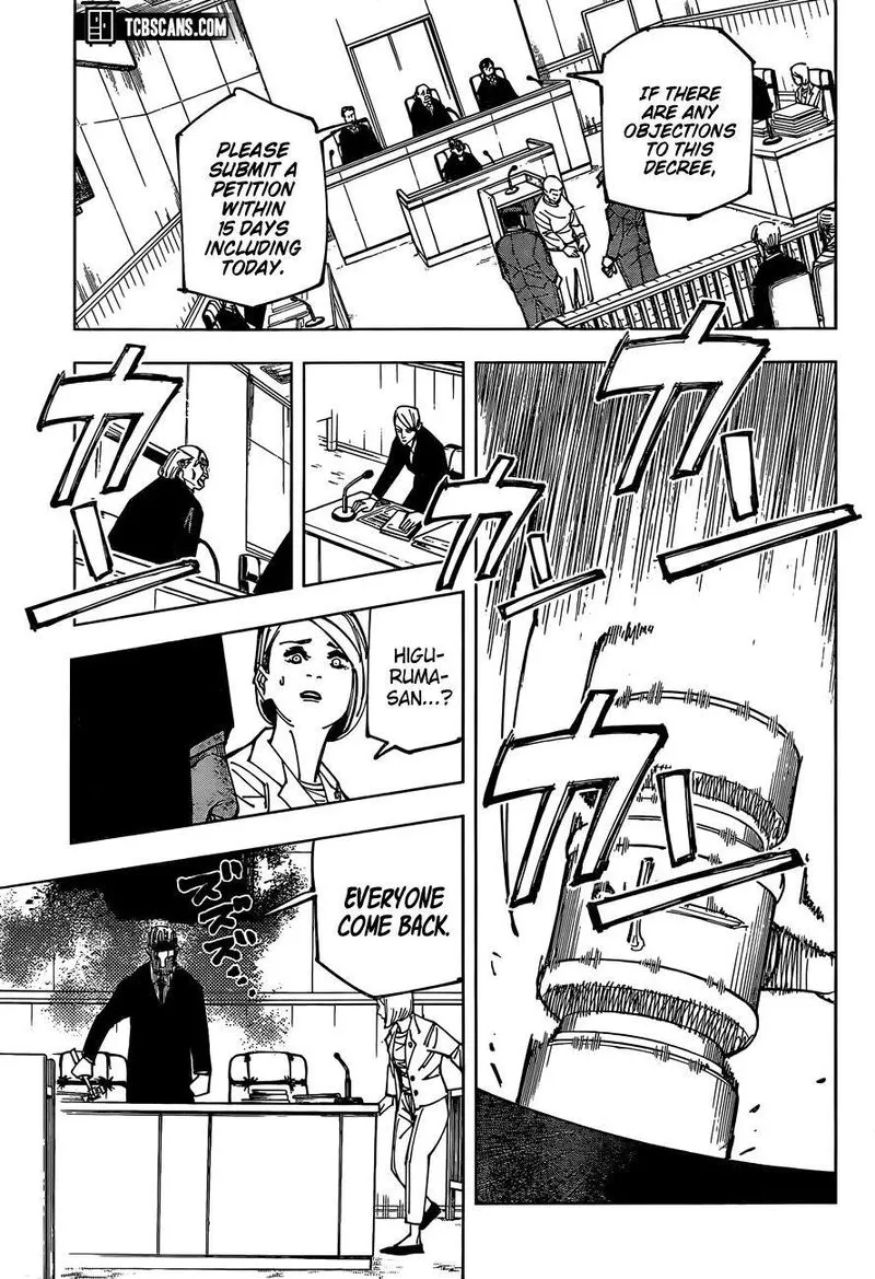 JUJUTSU KAISEN Chapter 159 Online - página 17