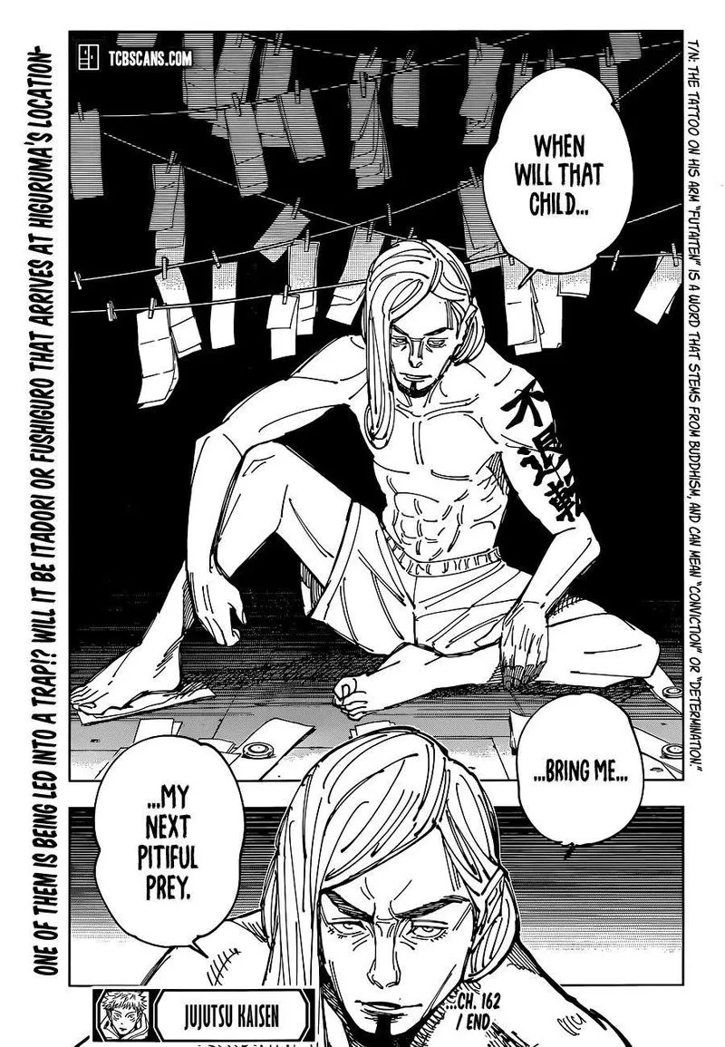 JUJUTSU KAISEN Chapter 162 Online - página 20