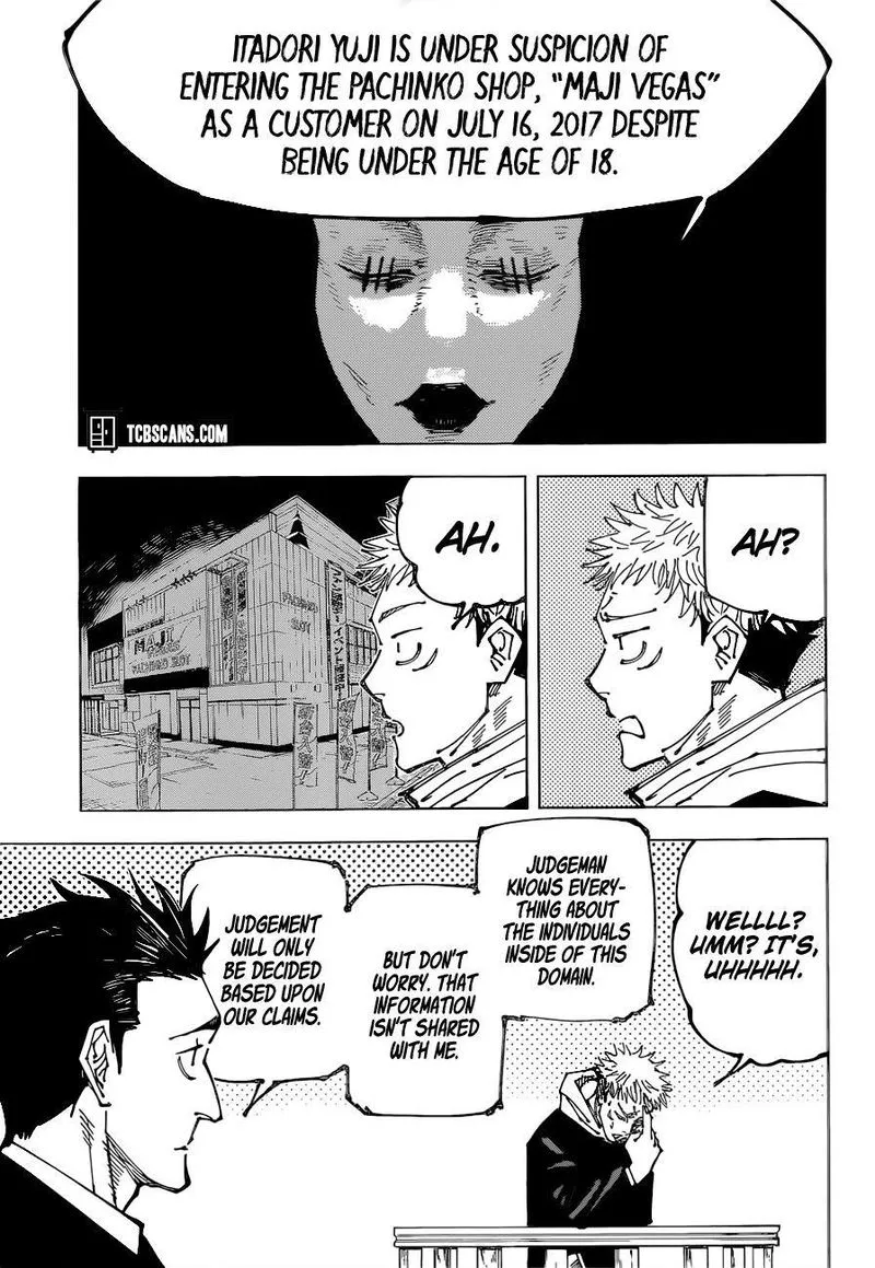 JUJUTSU KAISEN Chapter 164 Online - página 5