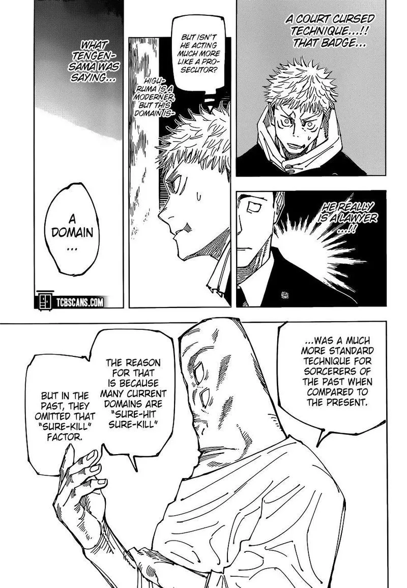 JUJUTSU KAISEN Chapter 164 Online - página 7