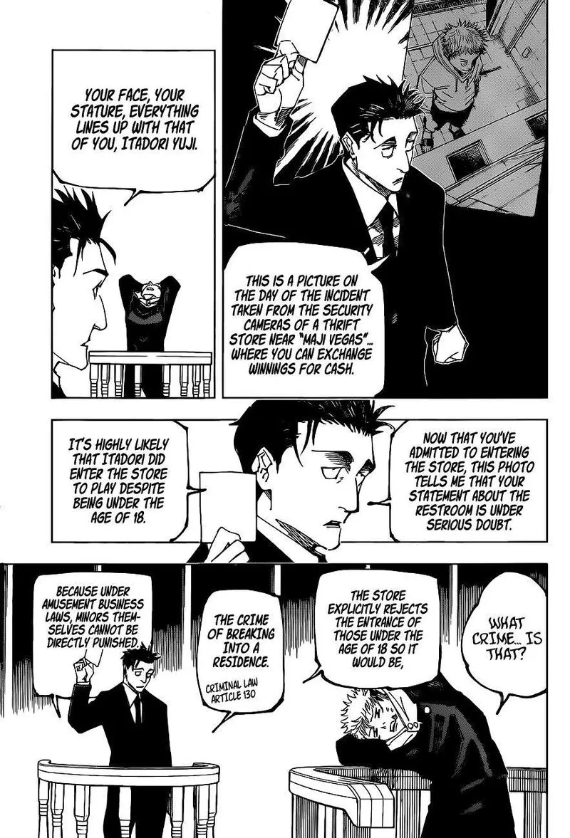 JUJUTSU KAISEN Chapter 164 Online - página 13