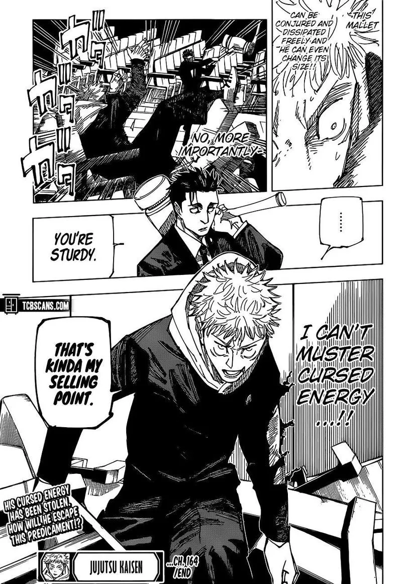 JUJUTSU KAISEN Chapter 164 Online - página 19