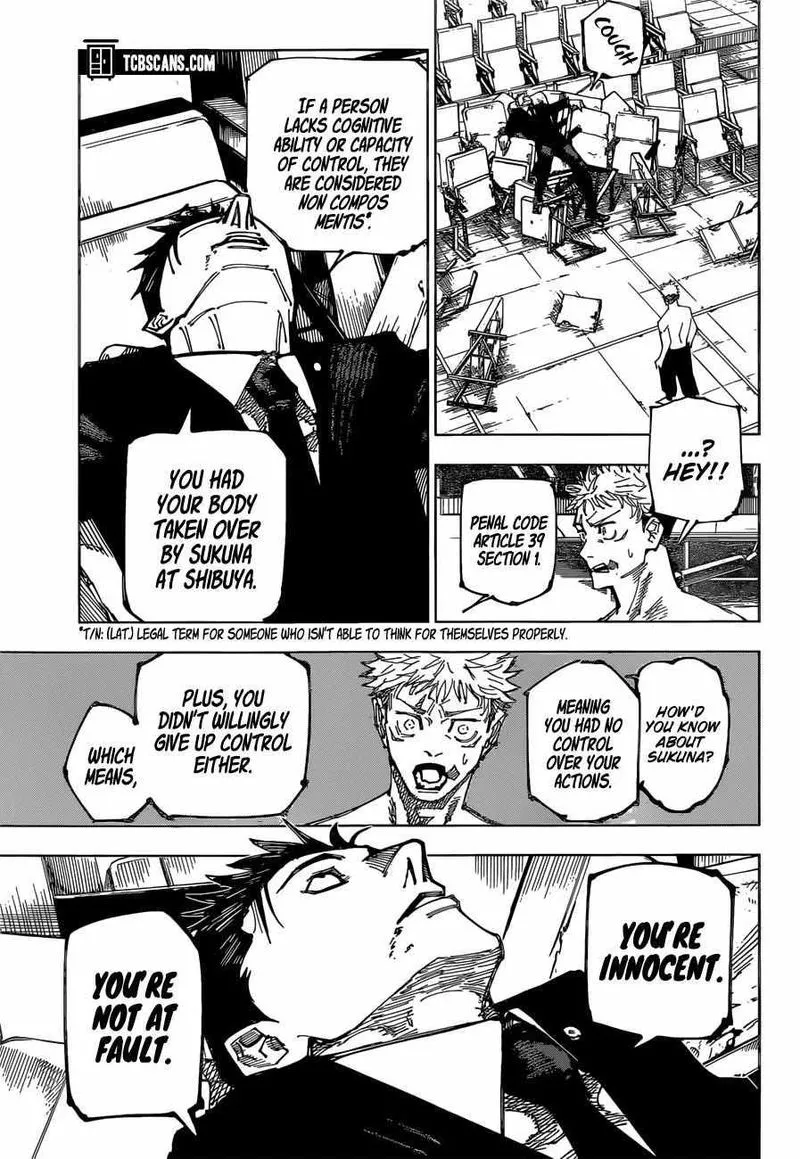 JUJUTSU KAISEN Chapter 166 Online - página 16